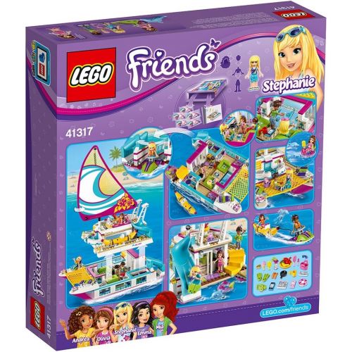  LEGO Friends Sunshine Catamaran 41317 Building Kit (603 Piece)