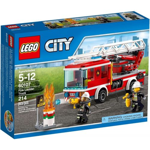  LEGO City Fire Ladder Truck 60107