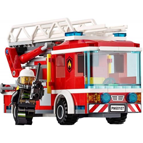  LEGO City Fire Ladder Truck 60107