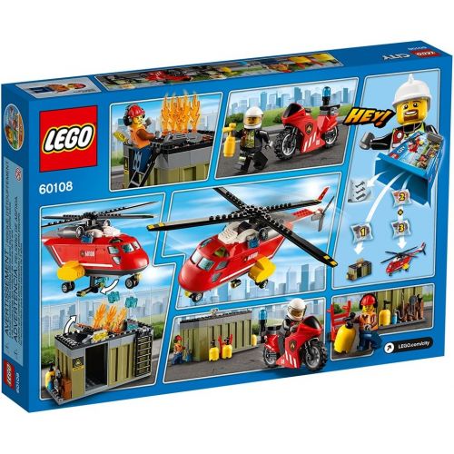  LEGO City Fire Response Unit 60108 Childrens Toy