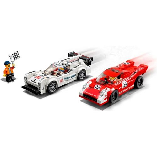  Lego Speed Champions Porsche 919 Hybrid and 917K Pit Lane 75876