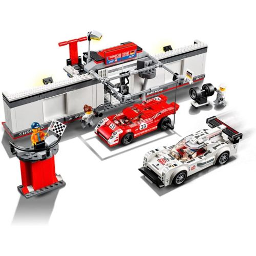  Lego Speed Champions Porsche 919 Hybrid and 917K Pit Lane 75876