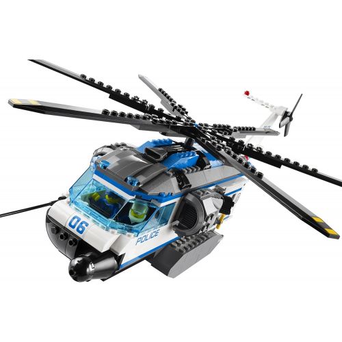  LEGO City Police Helicopter Surveillance Building Set 60046
