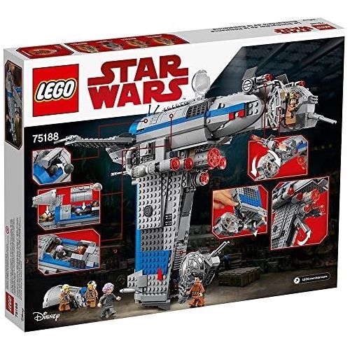  LEGO Star Wars Episode VIII Resistance Bomber 75188 Building Kit (780 Piece)