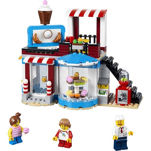  LEGO Creator 3in1 Modular Sweet Surprises 31077 Building Kit (396 Pieces)