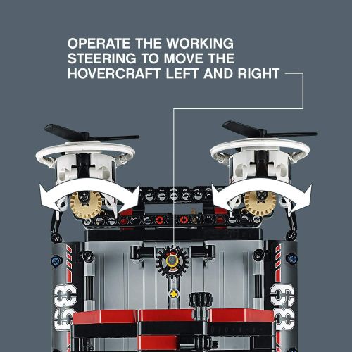  LEGO Technic Hovercraft 42076 Building Kit (1020 Pieces)