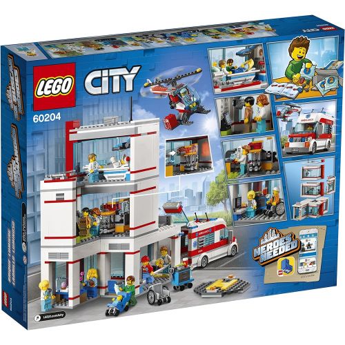  LEGO City Hospital 60204 Building Kit (861 Pieces)