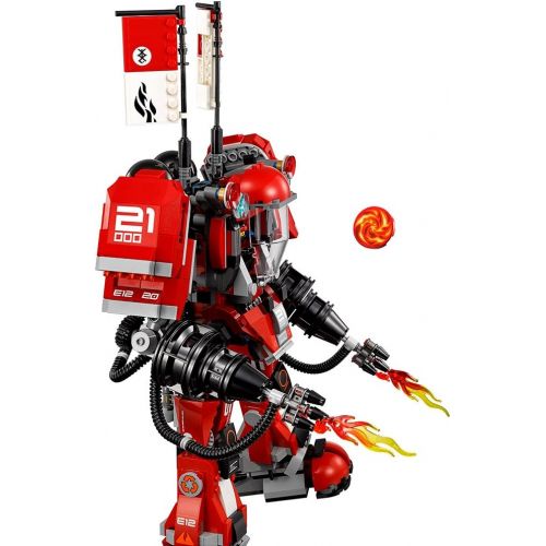  LEGO NINJAGO Movie Fire Mech 70615 Building Kit (944 Pieces)