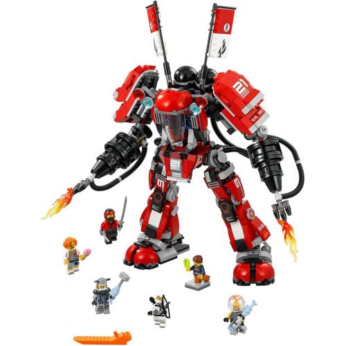  LEGO NINJAGO Movie Fire Mech 70615 Building Kit (944 Pieces)