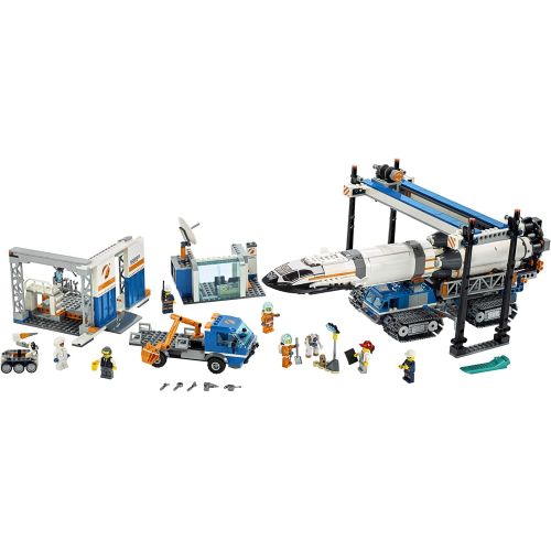  LEGO City Rocket Assembly & Transport 60229 Building Kit (1055 Pieces)