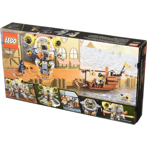  LEGO Ninjago Flying Jelly Sub 70610 Exclusive Building Kit