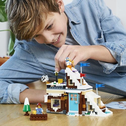  LEGO Creator 3in1 Modular Winter Vacation 31080 Building Kit (374 Piece)