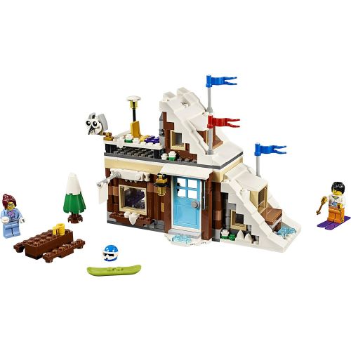  LEGO Creator 3in1 Modular Winter Vacation 31080 Building Kit (374 Piece)
