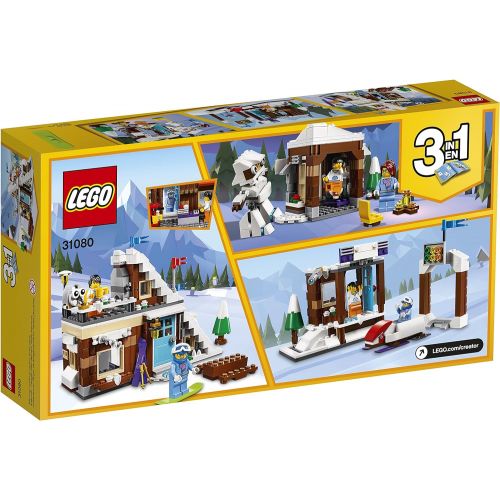  LEGO Creator 3in1 Modular Winter Vacation 31080 Building Kit (374 Piece)