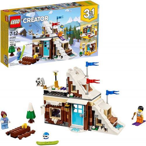  LEGO Creator 3in1 Modular Winter Vacation 31080 Building Kit (374 Piece)