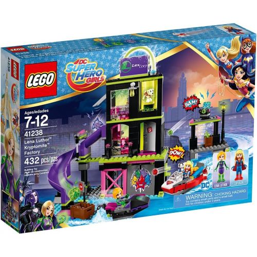 LEGO DC Super Hero Girls Lena Luthor Kryptomite Factory 41238 Building Kit (432 Piece)