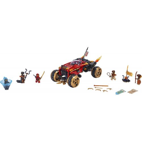  LEGO NINJAGO Katana 4x4 70675 Building Kit (450 Pieces)