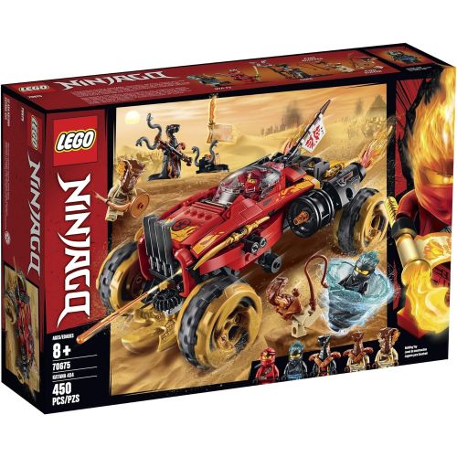  LEGO NINJAGO Katana 4x4 70675 Building Kit (450 Pieces)