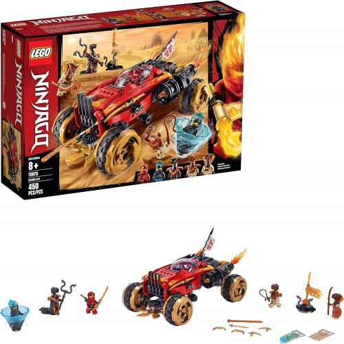  LEGO NINJAGO Katana 4x4 70675 Building Kit (450 Pieces)