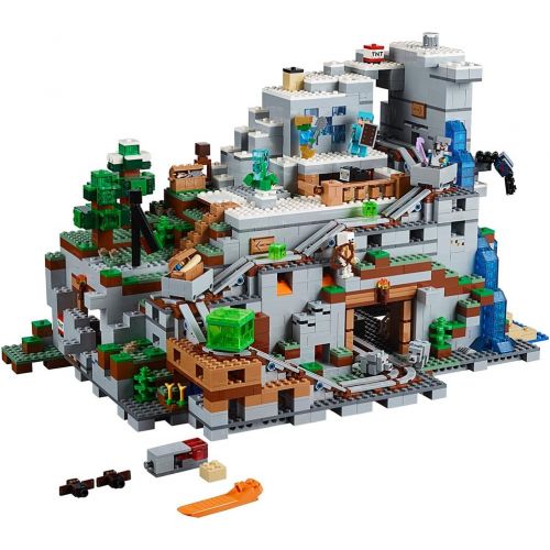  LEGO Minecraft The Mountain Cave 21137 Building Kit (2863 Piece)