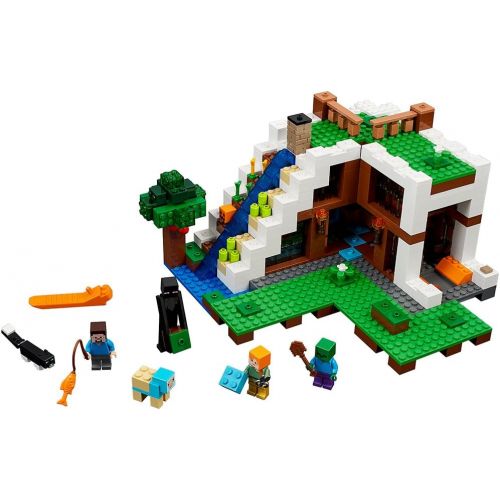  LEGO Minecraft The Waterfall Base 21134