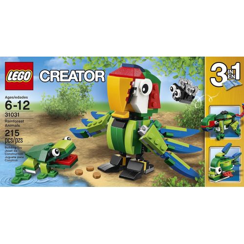  LEGO Creator Rainforest Animals