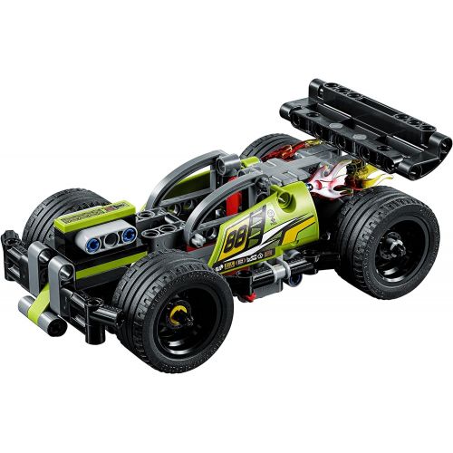  LEGO Technic WHACK! 42072 Building Kit with Pull Back Toy Stunt Car, Popular Girls and Boys Engineering Toy for Creative Play (135 Pieces)