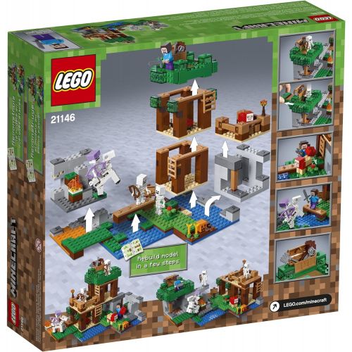  LEGO Minecraft The Skeleton Attack 21146 Building Kit (457 Piece)