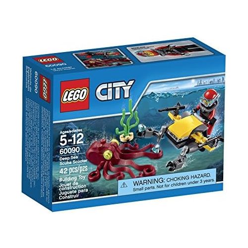  LEGO City Deep Sea Explorers 60090 Scuba Scooter Building Kit