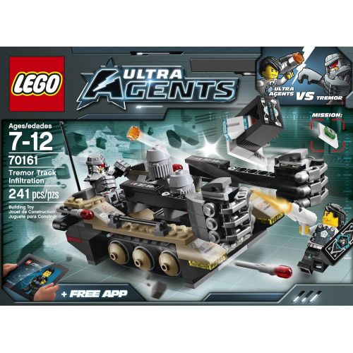  LEGO Ultra Agents 70161 Tremor Track Infiltration