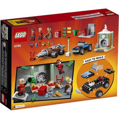  LEGO Juniors/4+ The Incredibles 2 Underminer Bank Heist 10760 Building Kit (149 Piece)