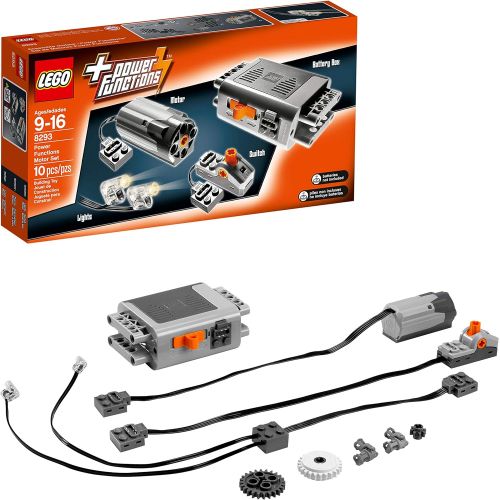  LEGO Technic Power Functions Motor Set 8293 (10 Pieces)