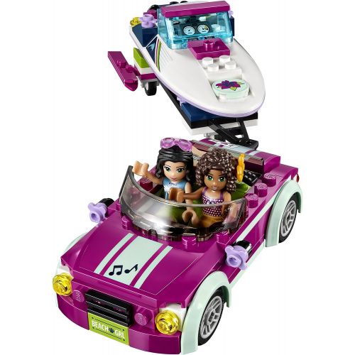  LEGO Friends Andreas Speedboat Transporter 41316 Building Kit (309 Piece)