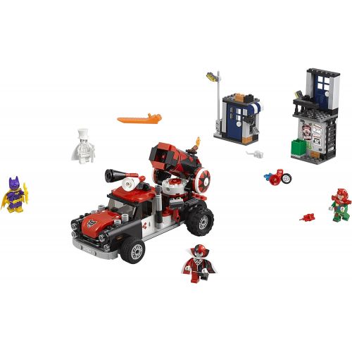  LEGO BATMAN MOVIE DC Harley Quinn Cannonball Attack 70921 Building Kit (425 Piece)