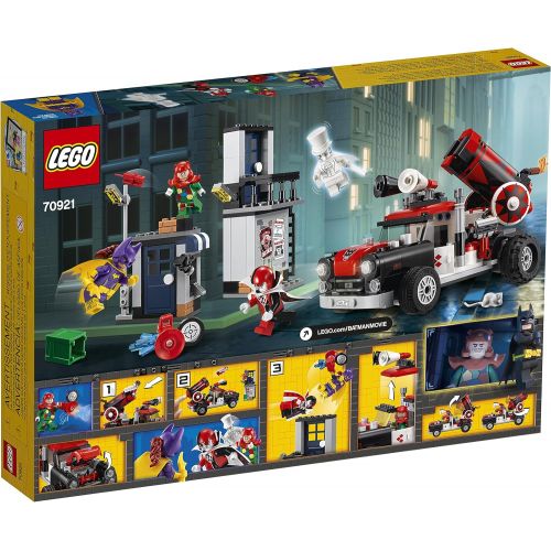  LEGO BATMAN MOVIE DC Harley Quinn Cannonball Attack 70921 Building Kit (425 Piece)