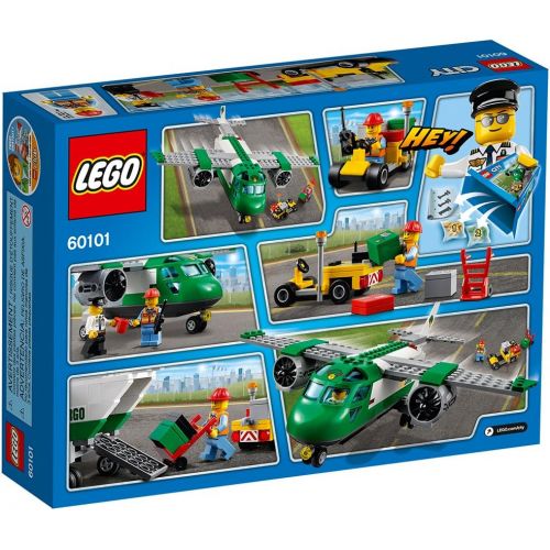  LEGO City Airport 60101 Airport Cargo Plane Building Kit (157 Piece)