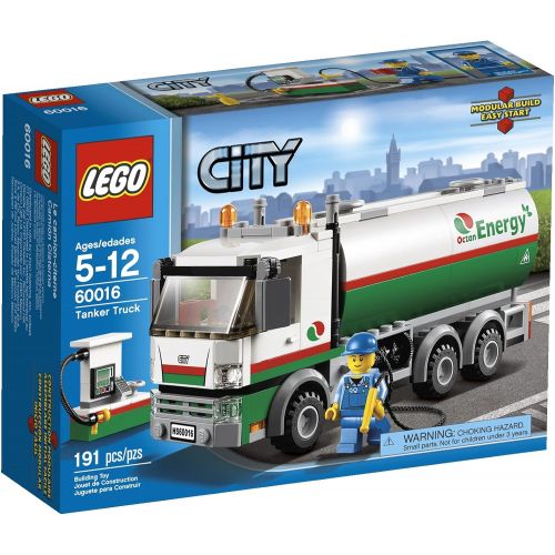  LEGO City Tanker Truck 60016