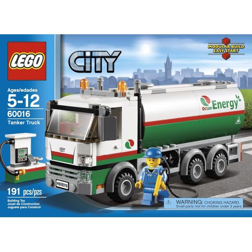  LEGO City Tanker Truck 60016