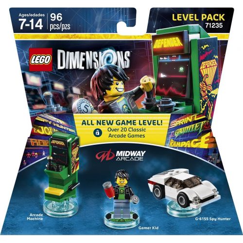 ByLEGO Midway Retro Gamer Level Pack - Lego Dimensions