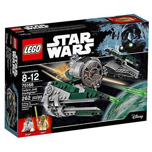  LEGO Star Wars Yodas Jedi Starfighter 75168 Building Kit (262 Pieces)