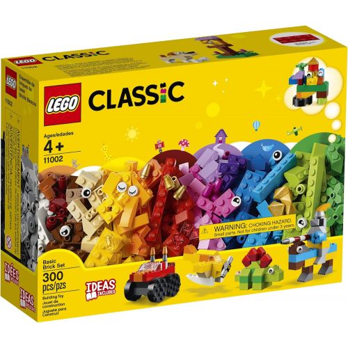  LEGO Classic Basic Brick Set 11002 Building Kit (300 Pieces)