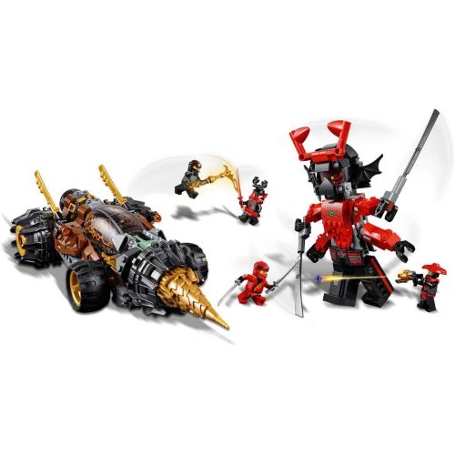  LEGO NINJAGO Legacy Cole’s Earth Driller 70669 Building Kit (587 Pieces)