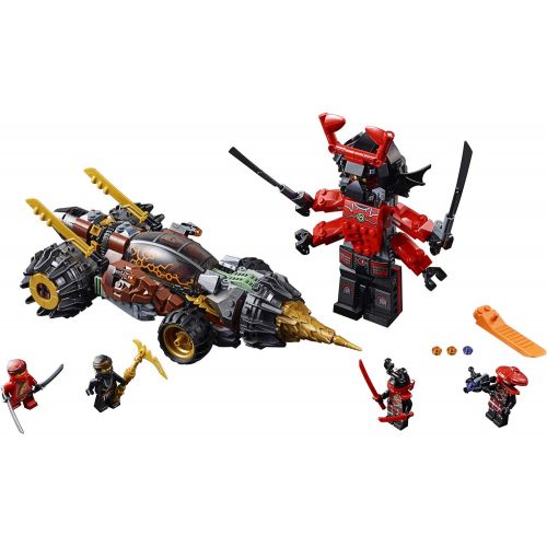  LEGO NINJAGO Legacy Cole’s Earth Driller 70669 Building Kit (587 Pieces)