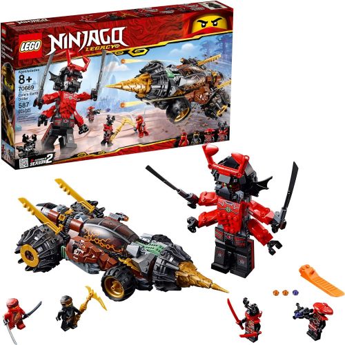  LEGO NINJAGO Legacy Cole’s Earth Driller 70669 Building Kit (587 Pieces)