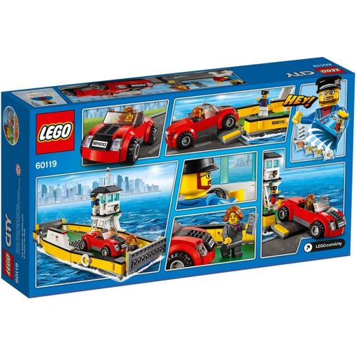  LEGO City Great Vehicles Ferry 60119 Building Toy