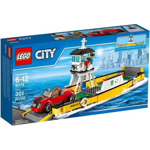  LEGO City Great Vehicles Ferry 60119 Building Toy