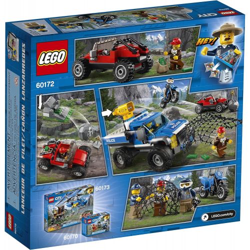  LEGO City Dirt Road Pursuit 60172 Building Kit (297 Pieces)