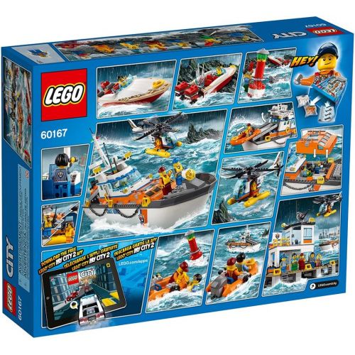  LEGO City Coast Guard Head Quarters 60167 Building Kit (792 Piece)