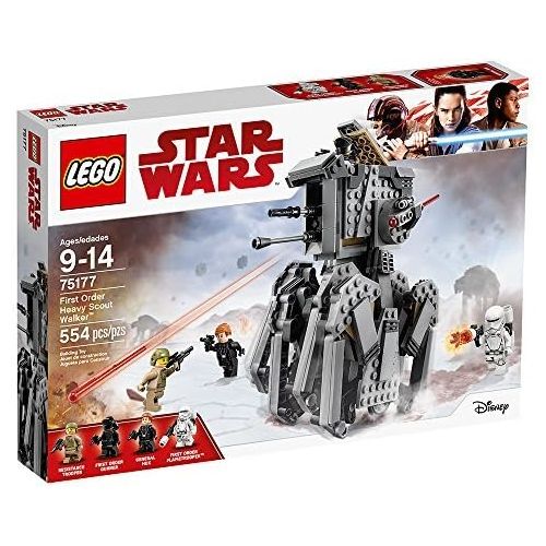  LEGO Star Wars Episode VIII First Order Heavy Scout Walker 75177 Building Kit (554 Piece)