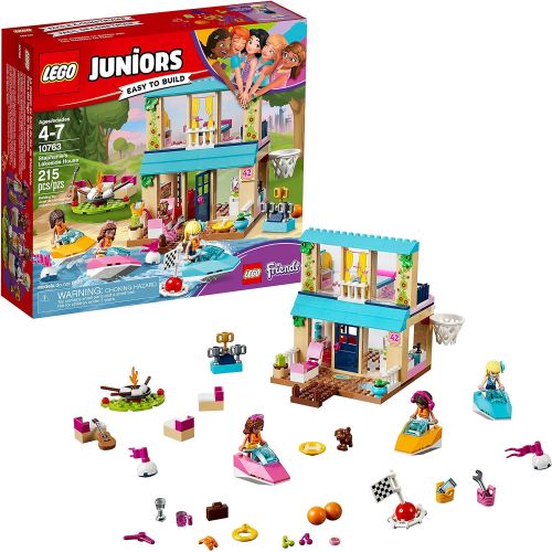  LEGO Juniors Stephanie’s Lakeside House 10763 Building Kit (215 piece)